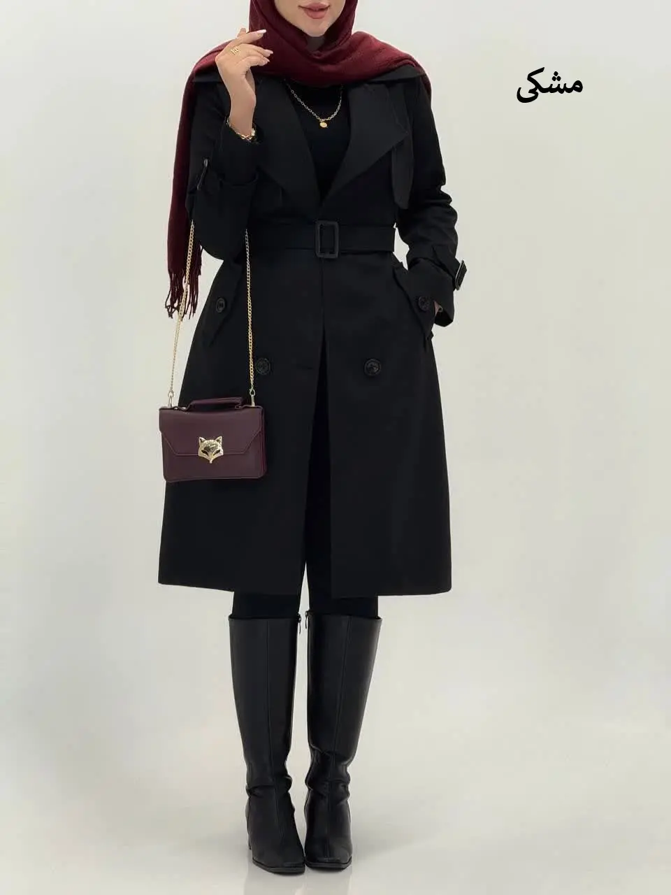 3589-بارونی آستردار پاییزان ( ایراددار )